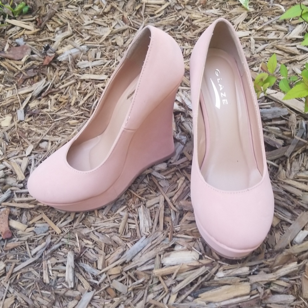 Charlotte Russe Blush Wedges